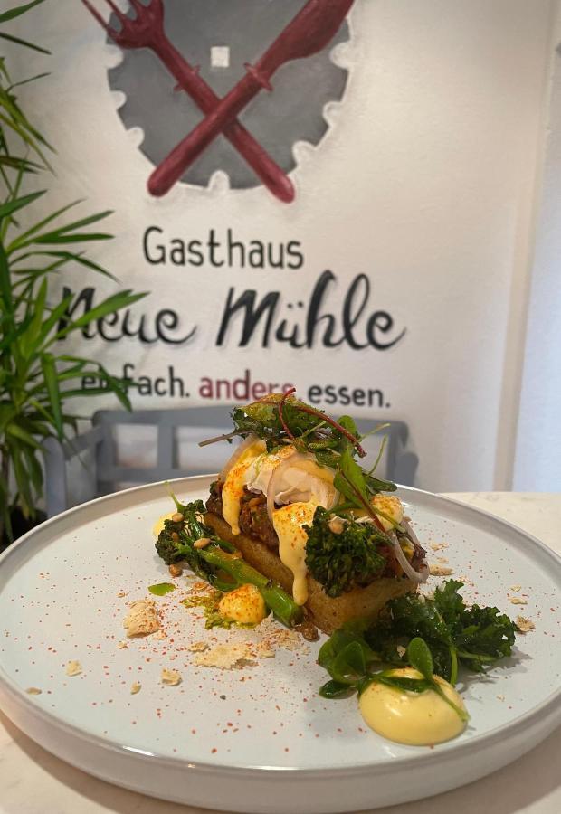 Gasthaus Neue Muehle Westhausen  Exteriör bild