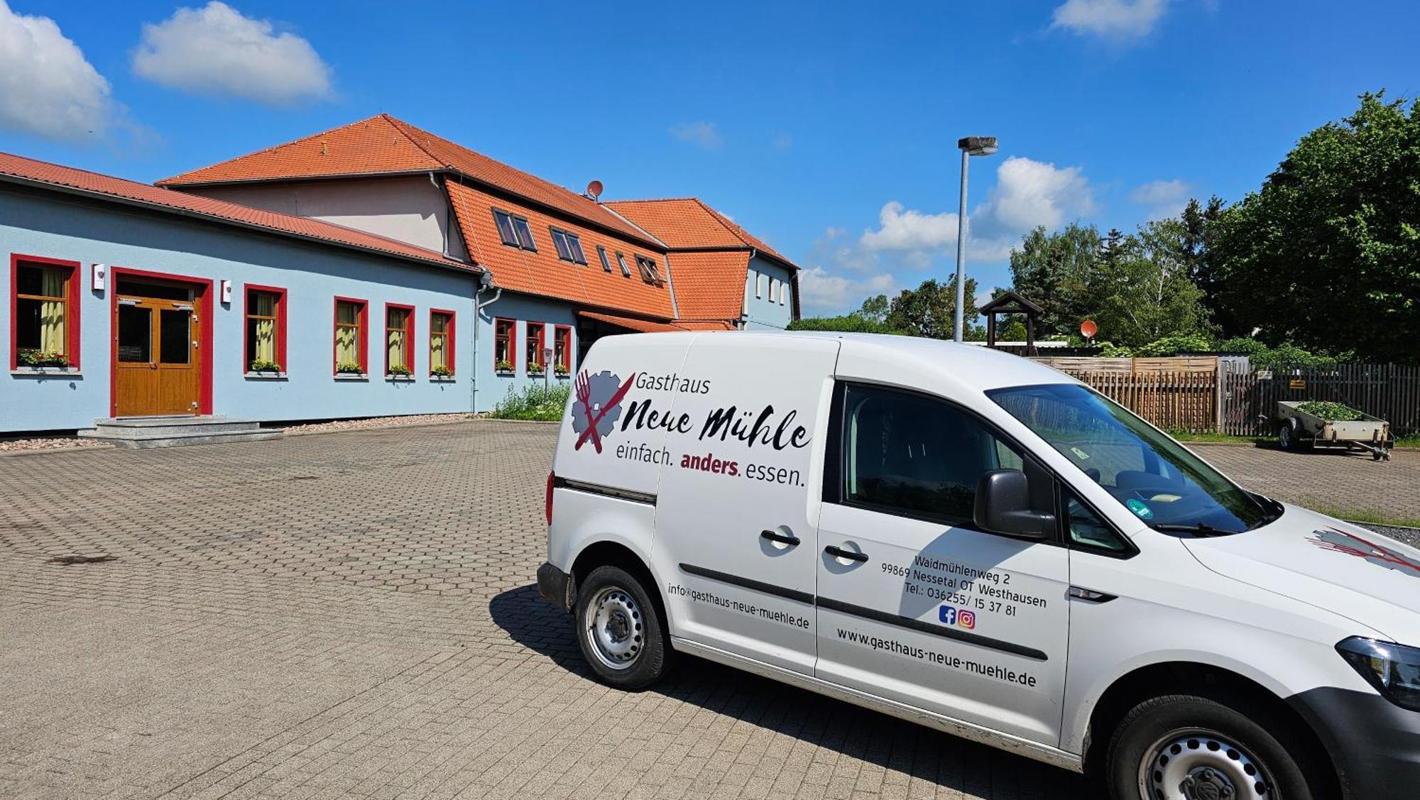 Gasthaus Neue Muehle Westhausen  Exteriör bild